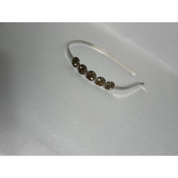 Gucci Monogram Canvas Headband Swarovski main image 3